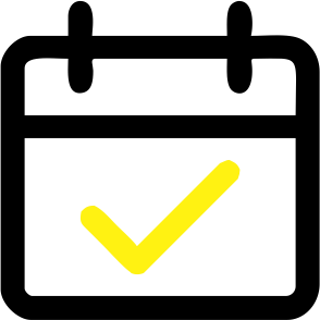 calendario amarillo