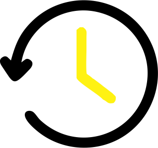 reloj amarillo